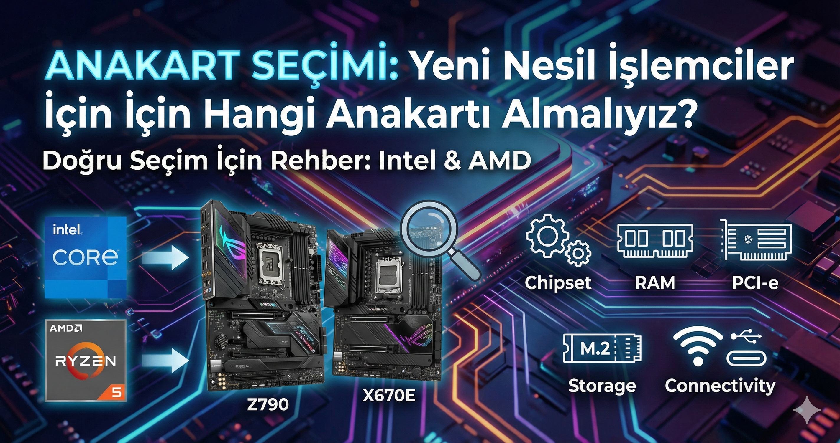 Anakart Seçimi: Yeni Nesil İşlemciler İçin Hangi Anakartı Almalıyız?